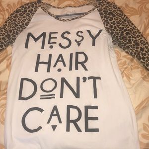 This shirt is a medium. $5